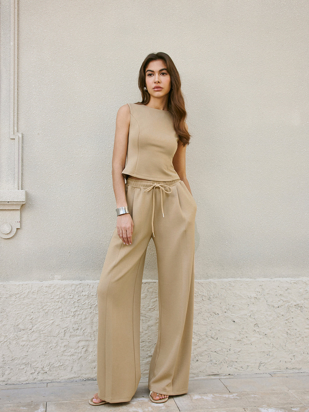 Sleeveless Crop Top