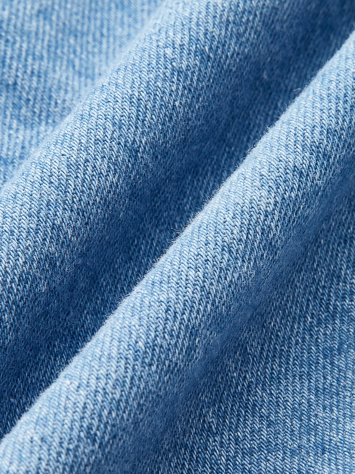 Halter Neck Buckle Detail Denim Dress