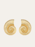 Ohrringe Goldene Spiralmuschel