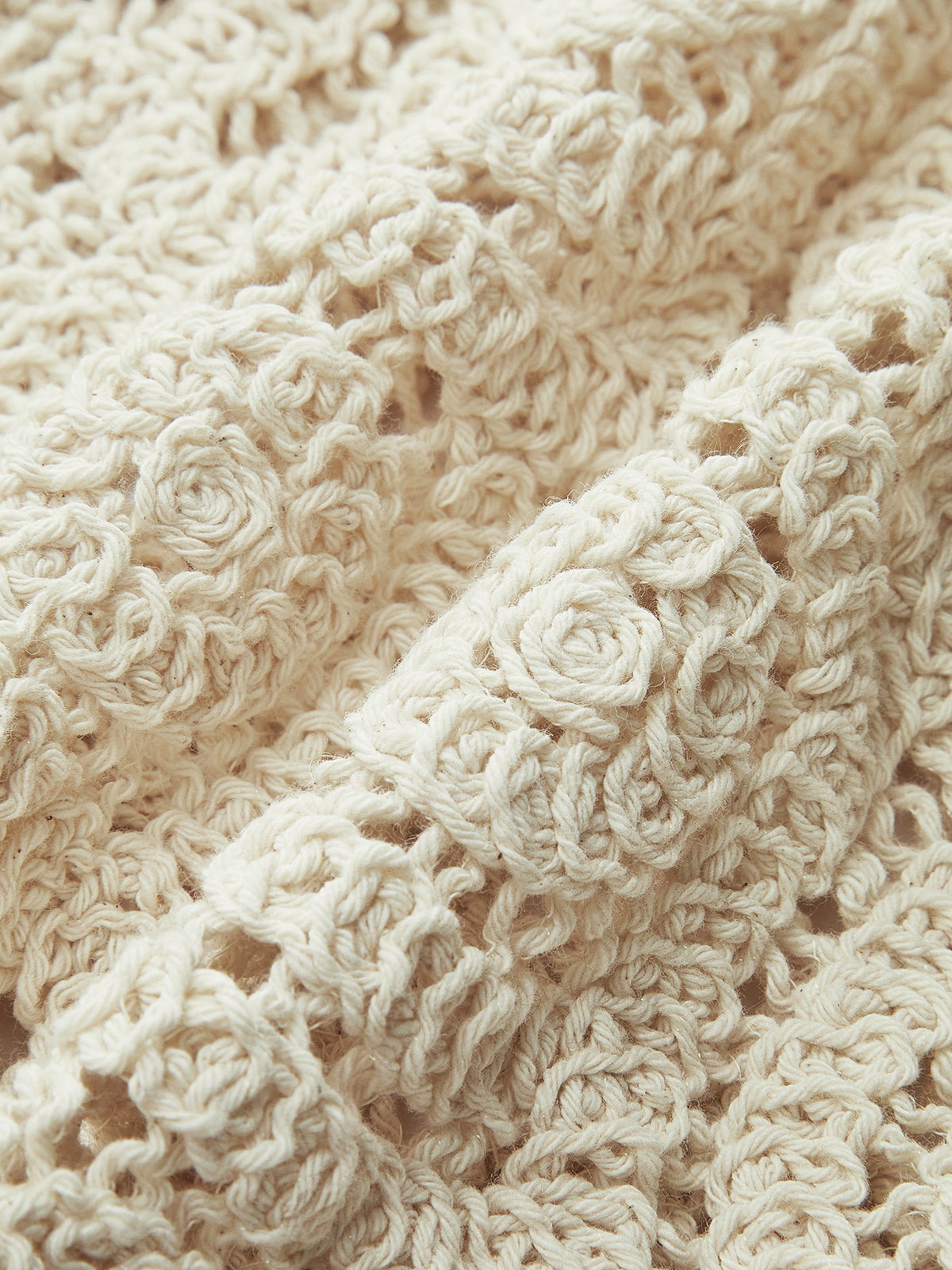 Crochet Button-Up Vest