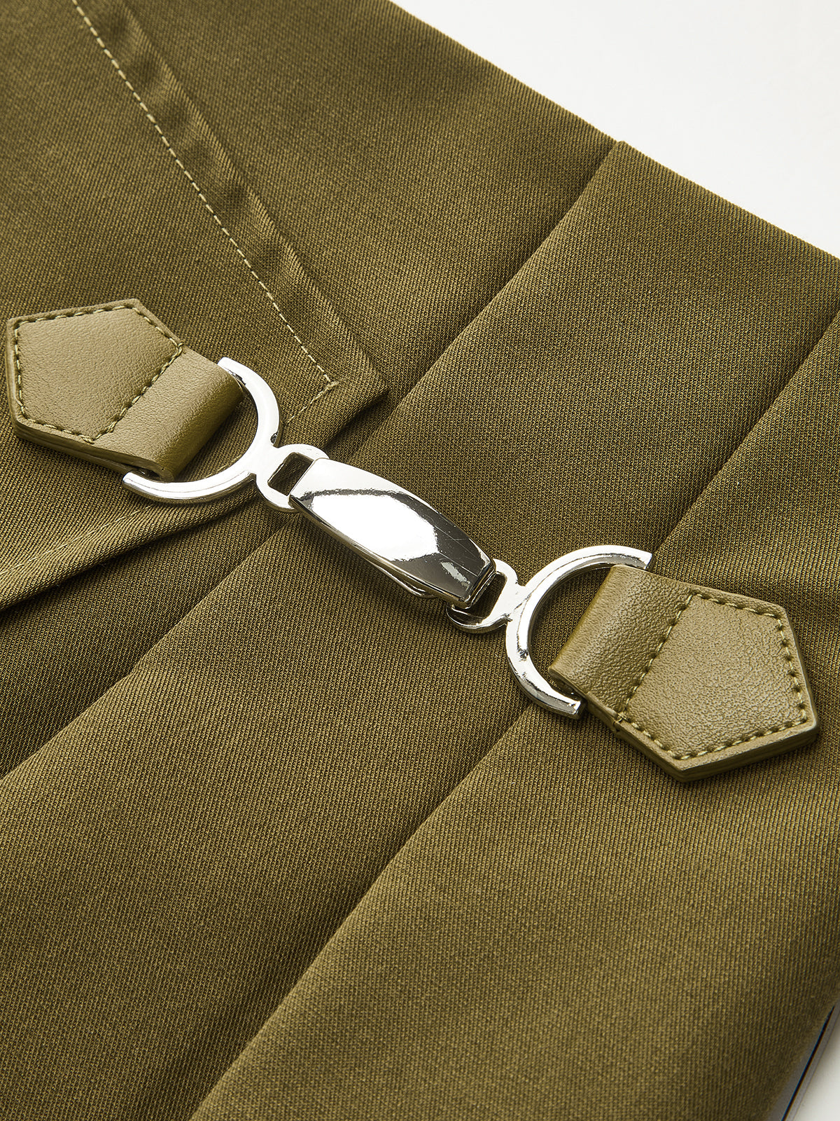 Faltenrock mit Taschen 