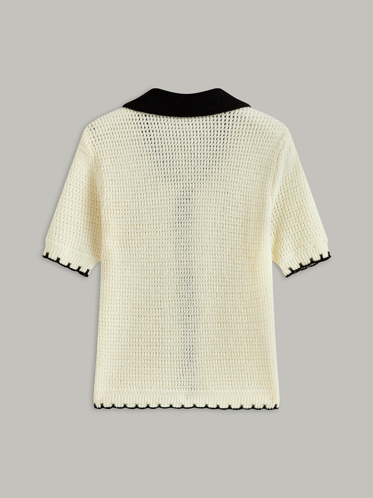 Tie-Front Knit Top