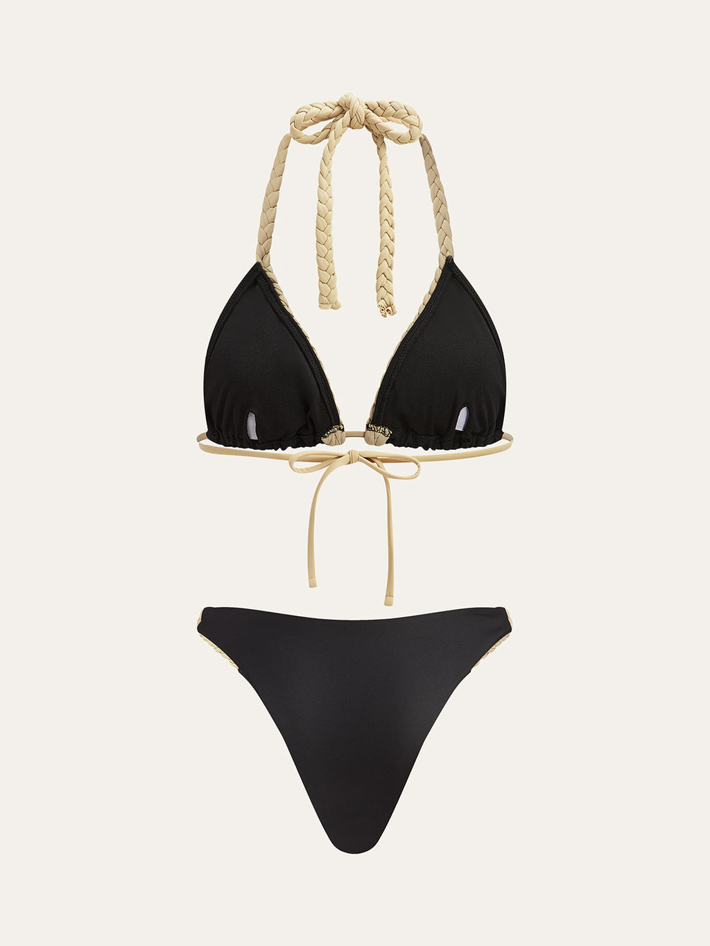 Ensemble de bikini à brides tressées