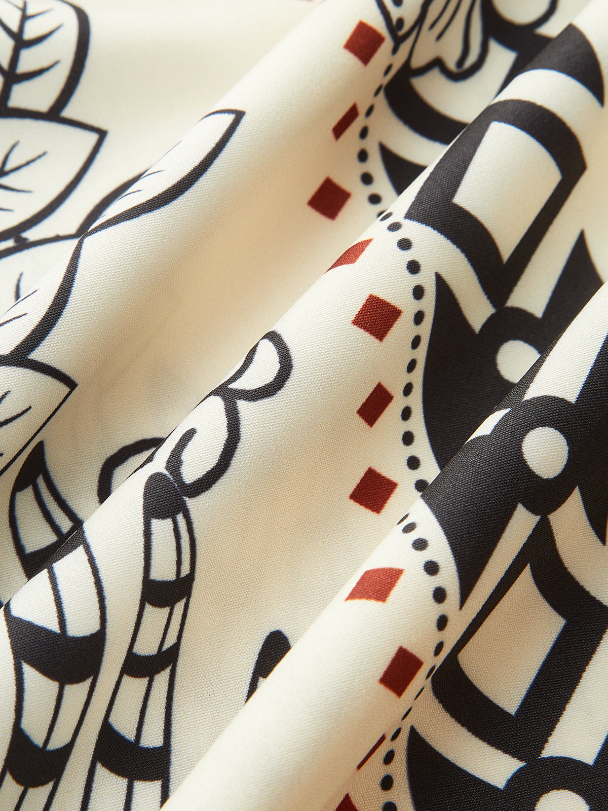 Robe maxi imprimée style ethnique 