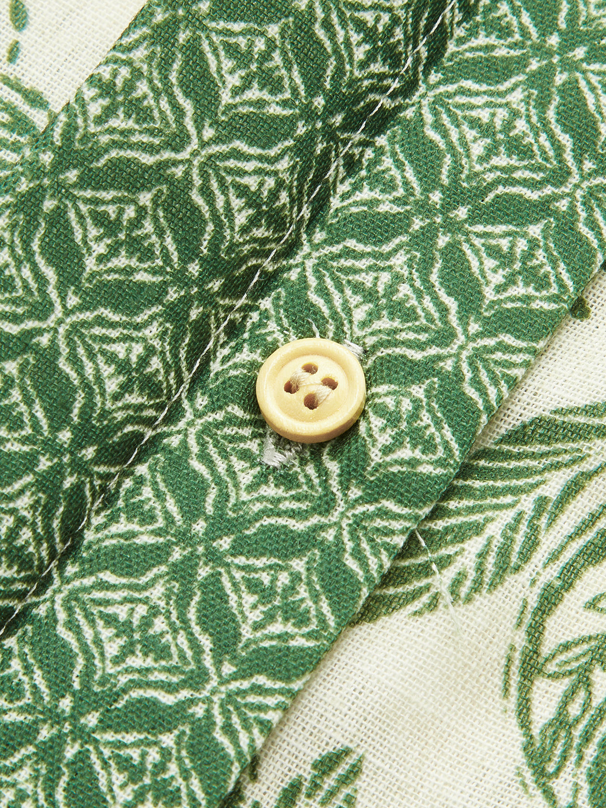 Paisley Print Button-Front Shirt