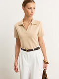 Knit Polo Top
