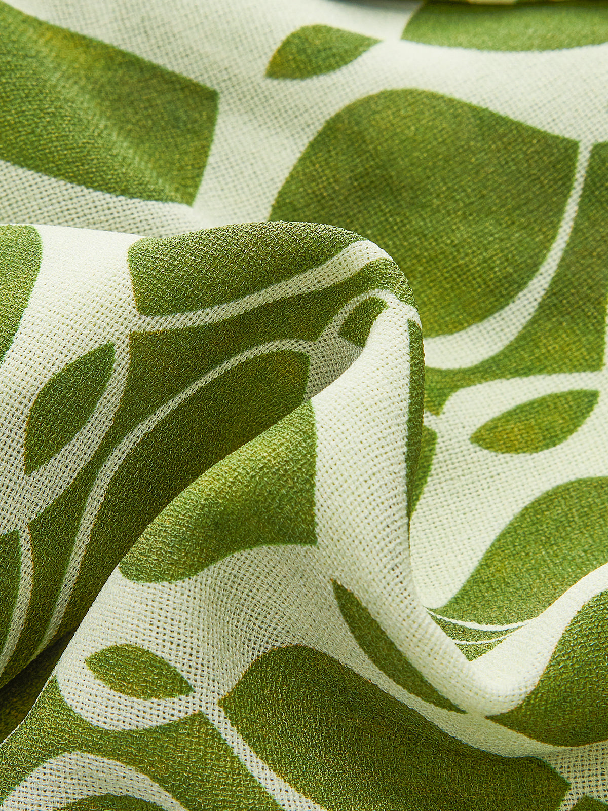 Semi-Sheer Printed Halter Neck Top