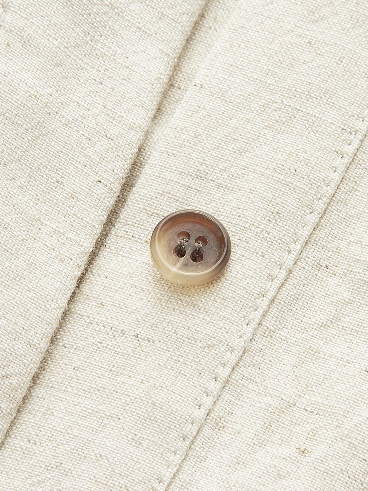 Robe en lin à nœud latéral 