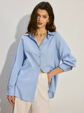 Oversized Button-Down Shirt