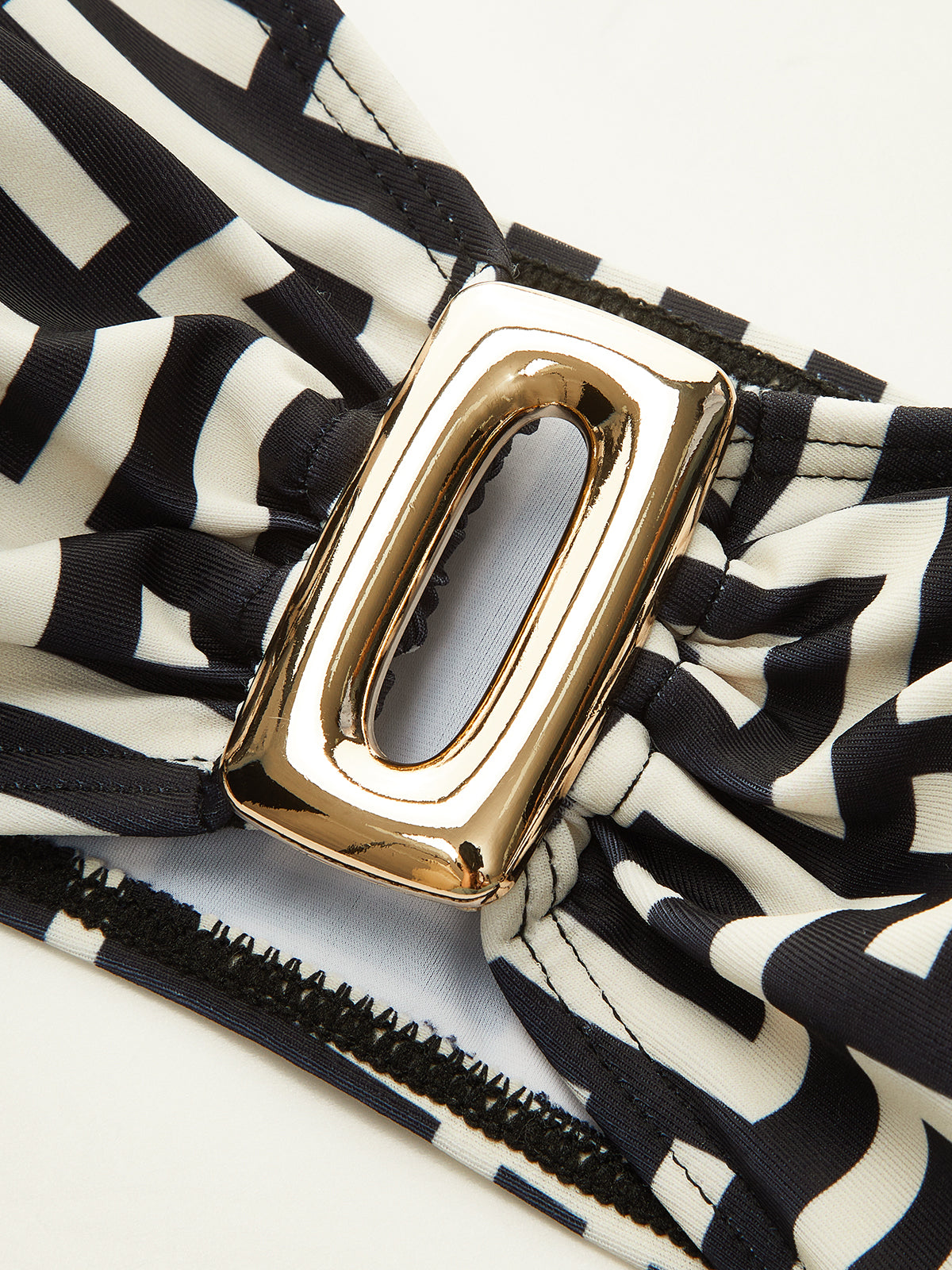 Bikini-Set mit geometrischem Muster 