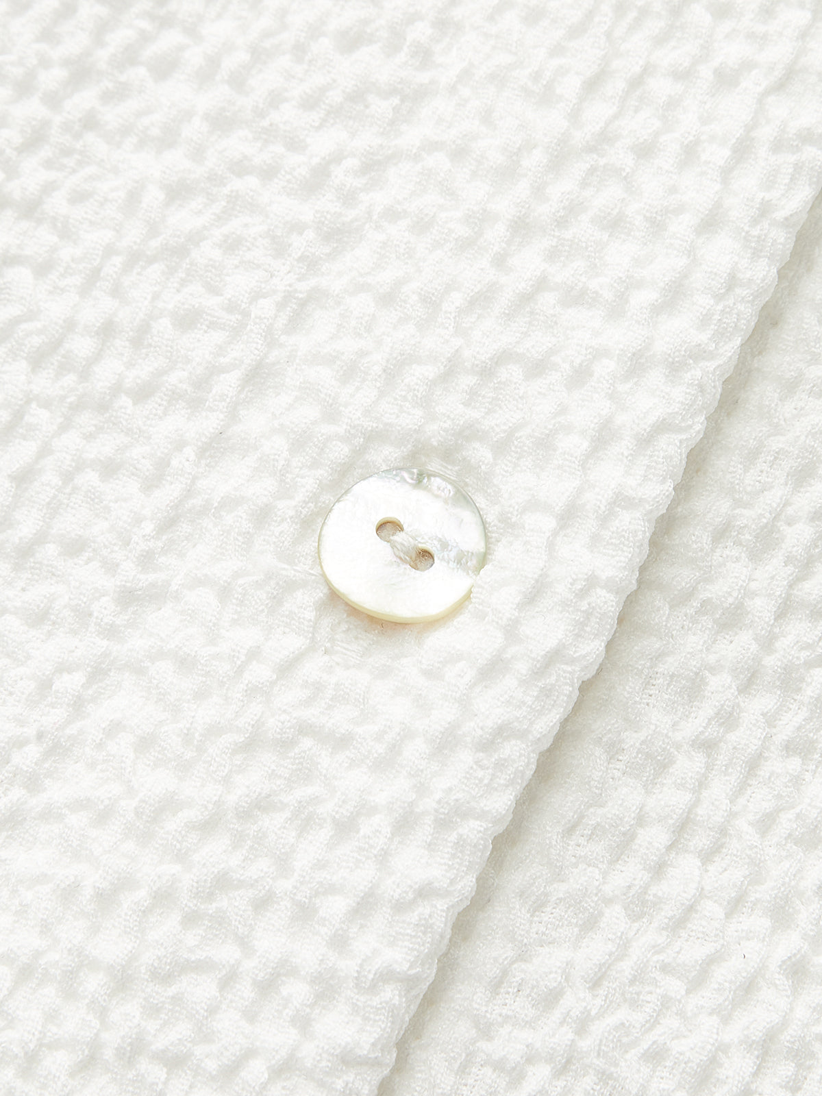 Button-Front Loose-Fit Shorts Set