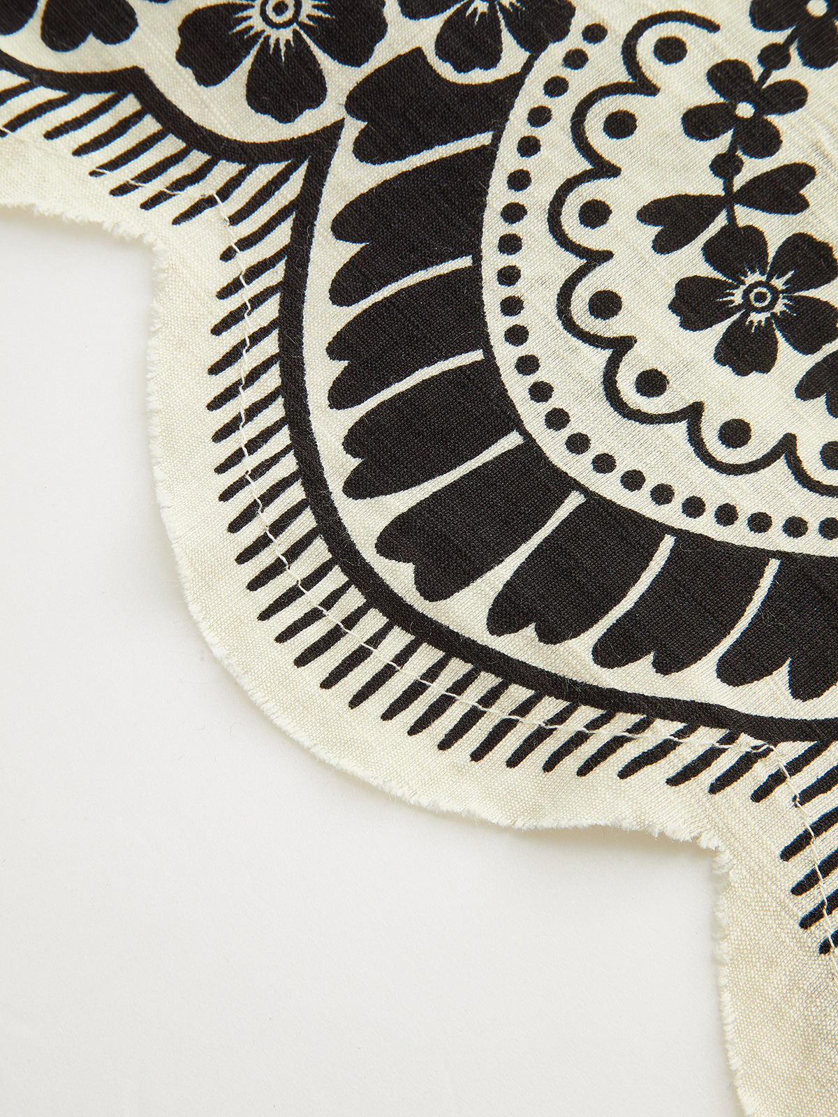 Bohe Print Tassel Tie-Back Tank Top