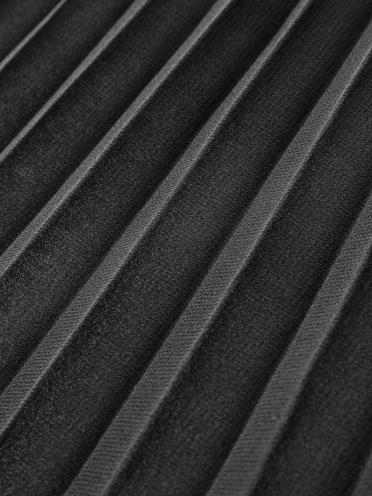 Midirock mit Faltenrock und Mesh-Saum 