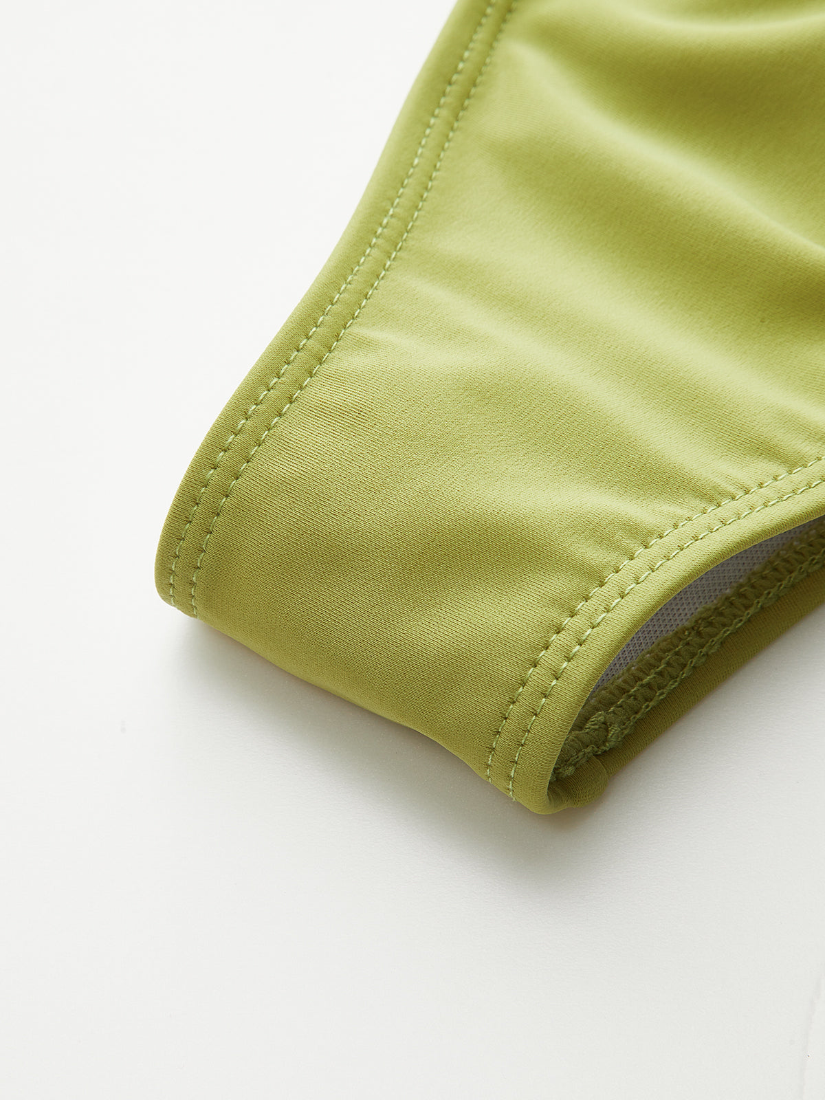 Tie-Back Metal Decor Bikini Set