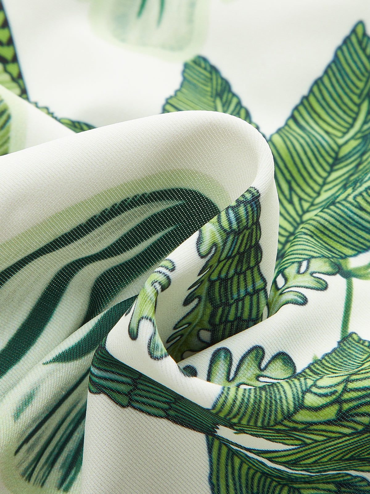 Badeanzug mit Blumenmuster und Rüschenträgern 