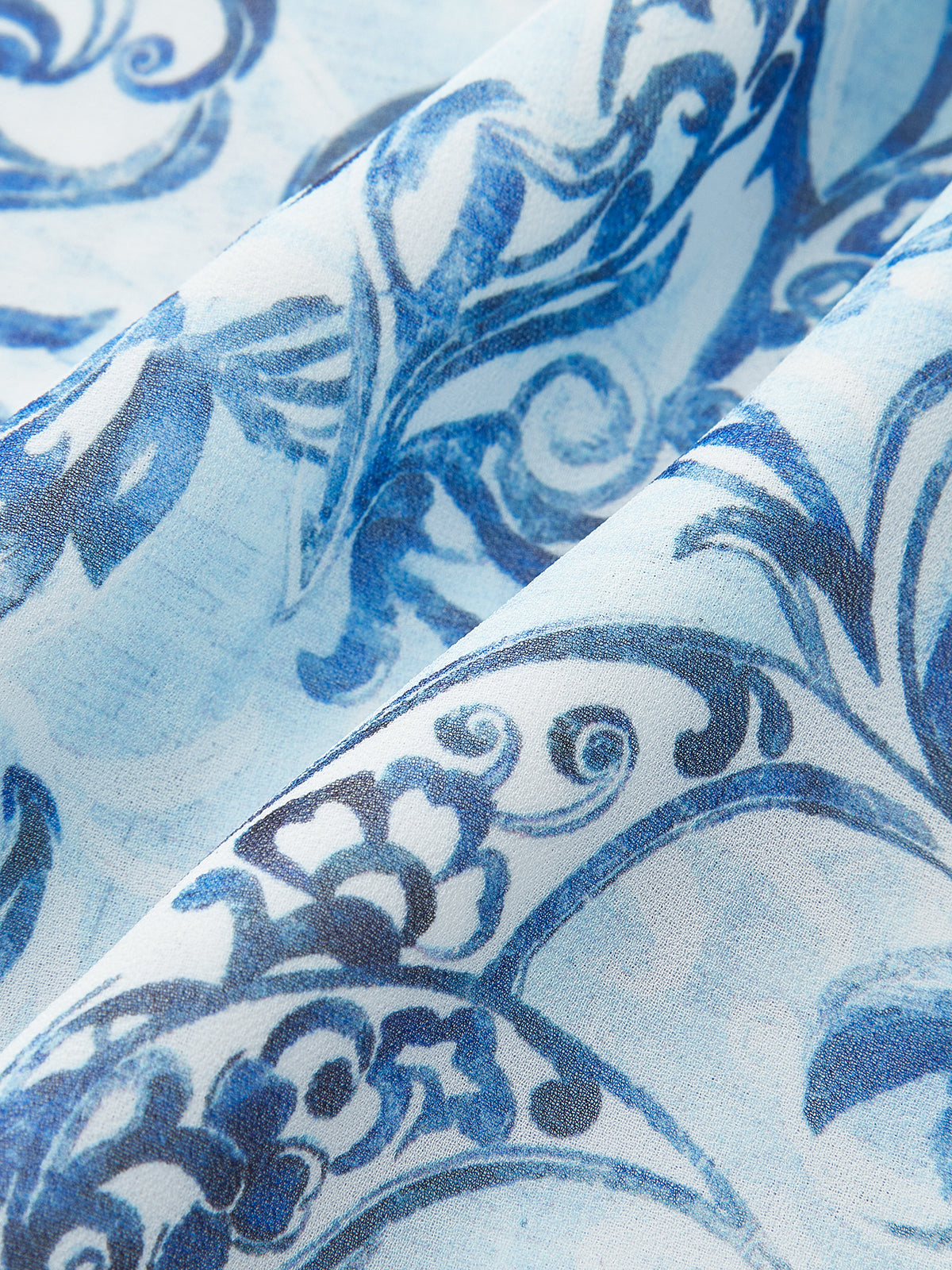 Maxikleid mit Paisley-Muster und offenem Rücken 