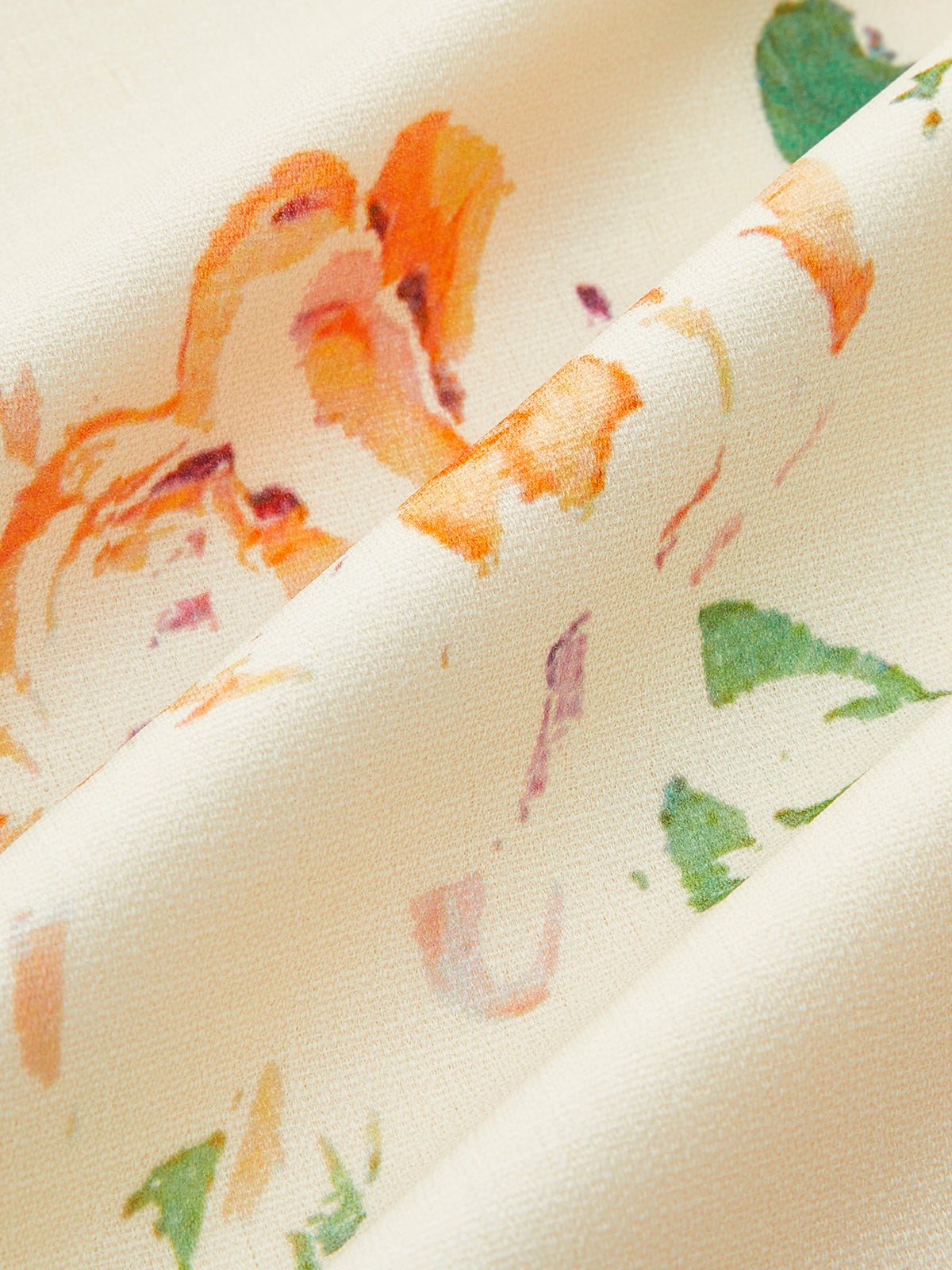 Robe sans manches à imprimé floral et lacets dans le dos