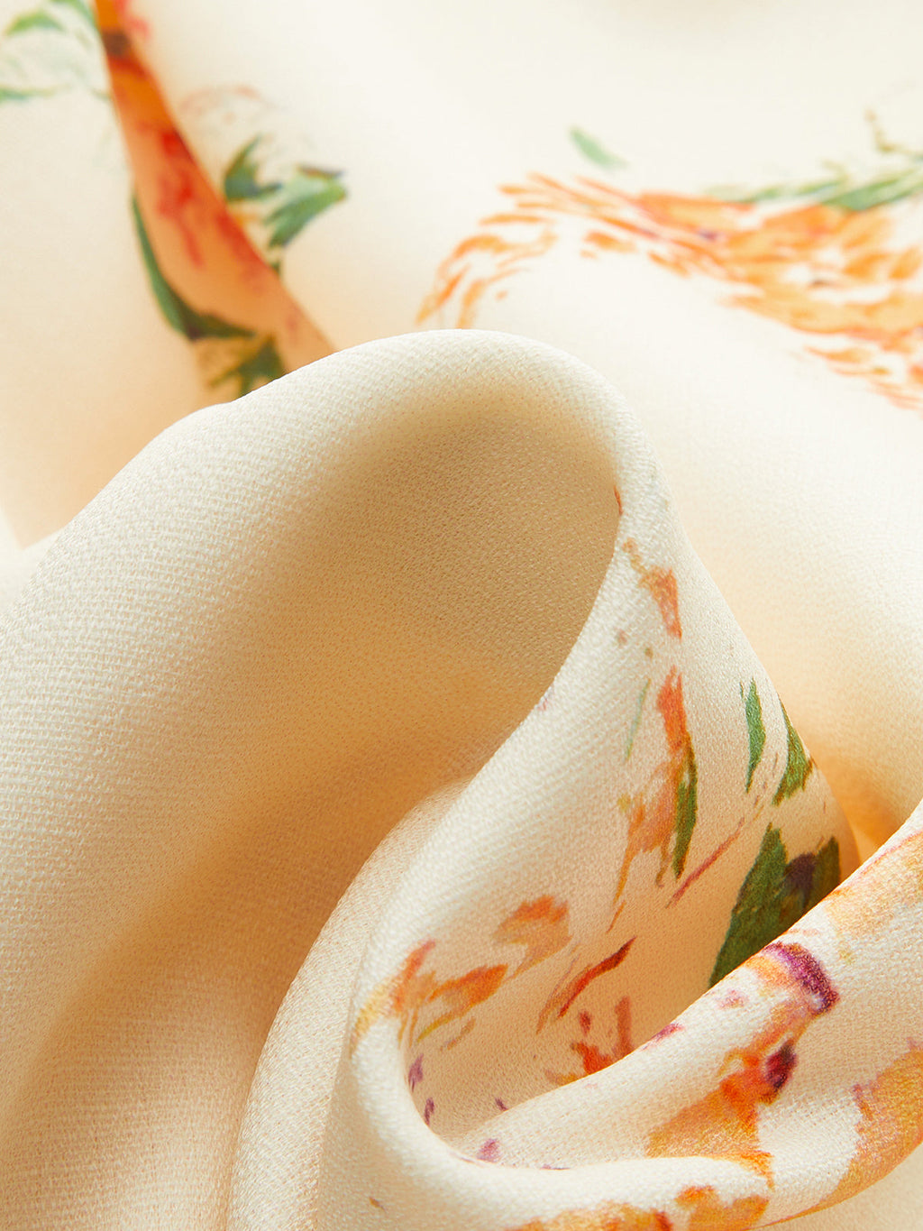 Robe sans manches à imprimé floral et lacets dans le dos