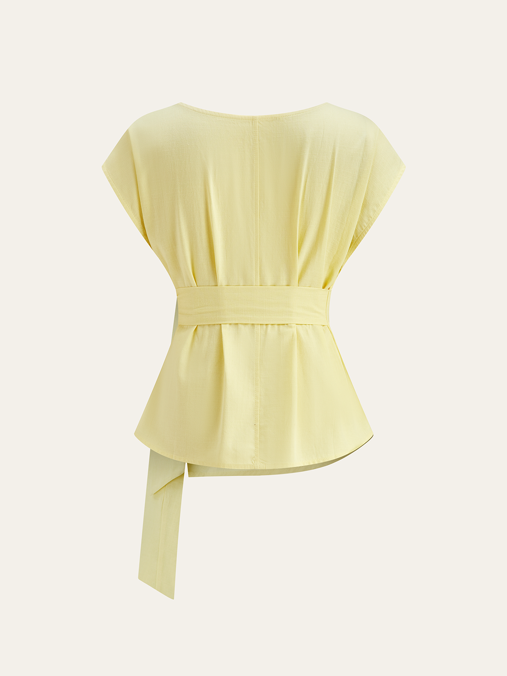 Chemises asymétriques croisées