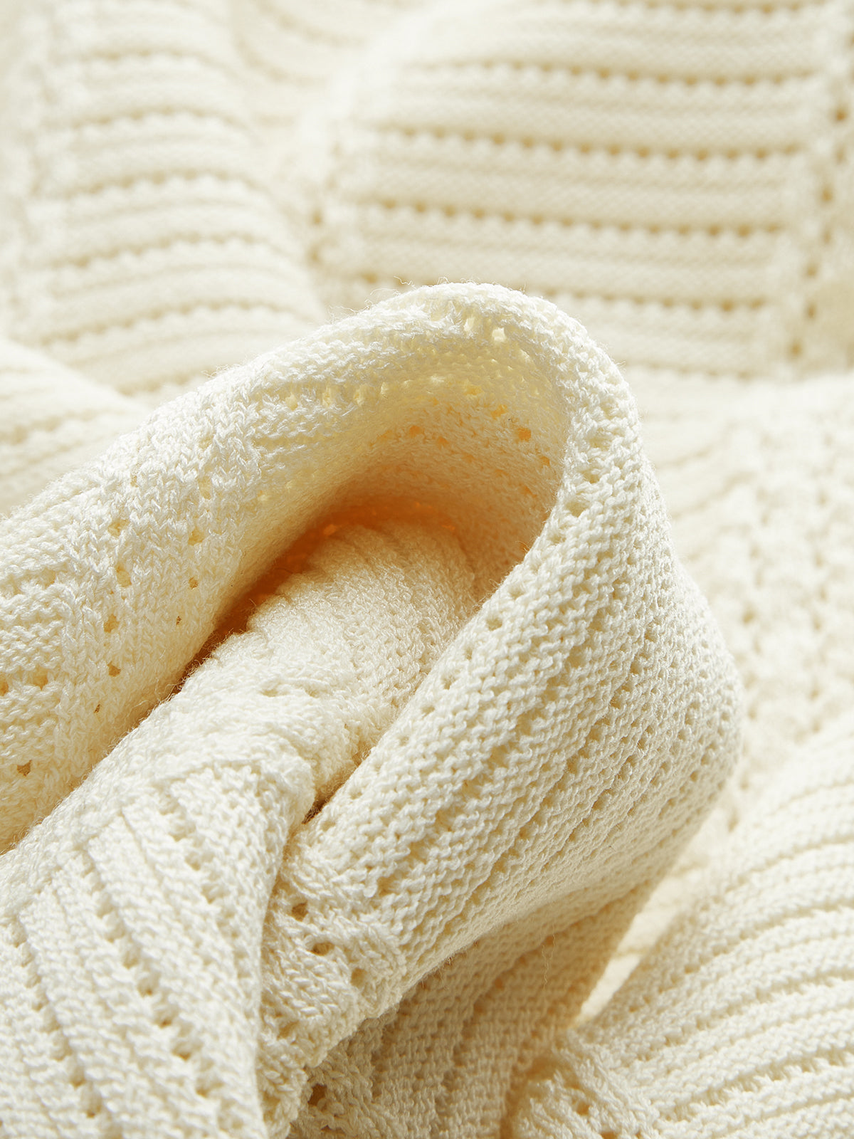 Pocketed Contrast Trim Knit Midi Dress