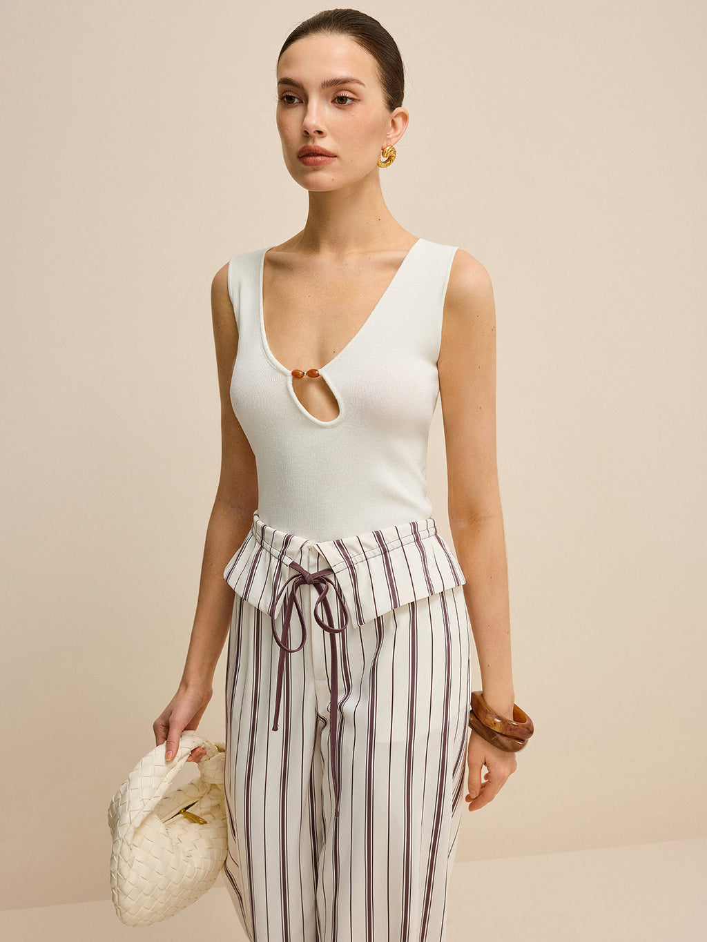 Tanktop mit Cut-Outs