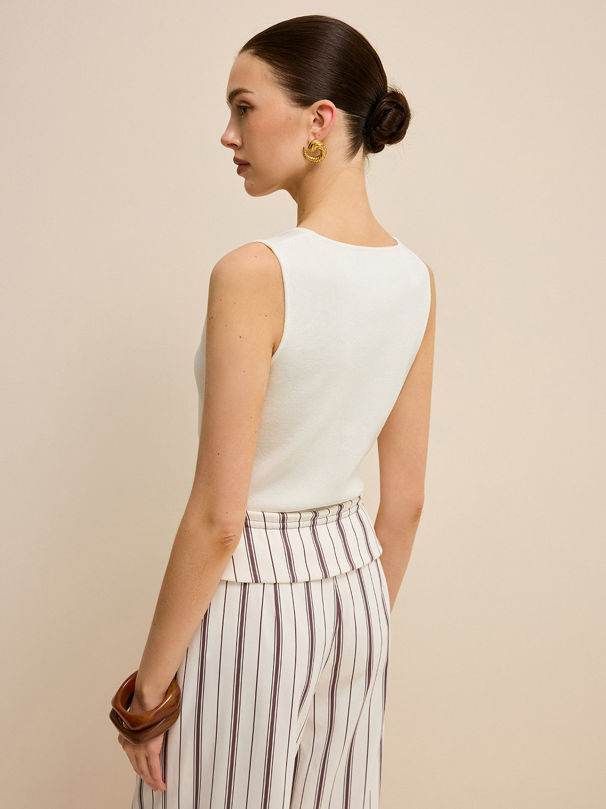 Débardeur à découpes 