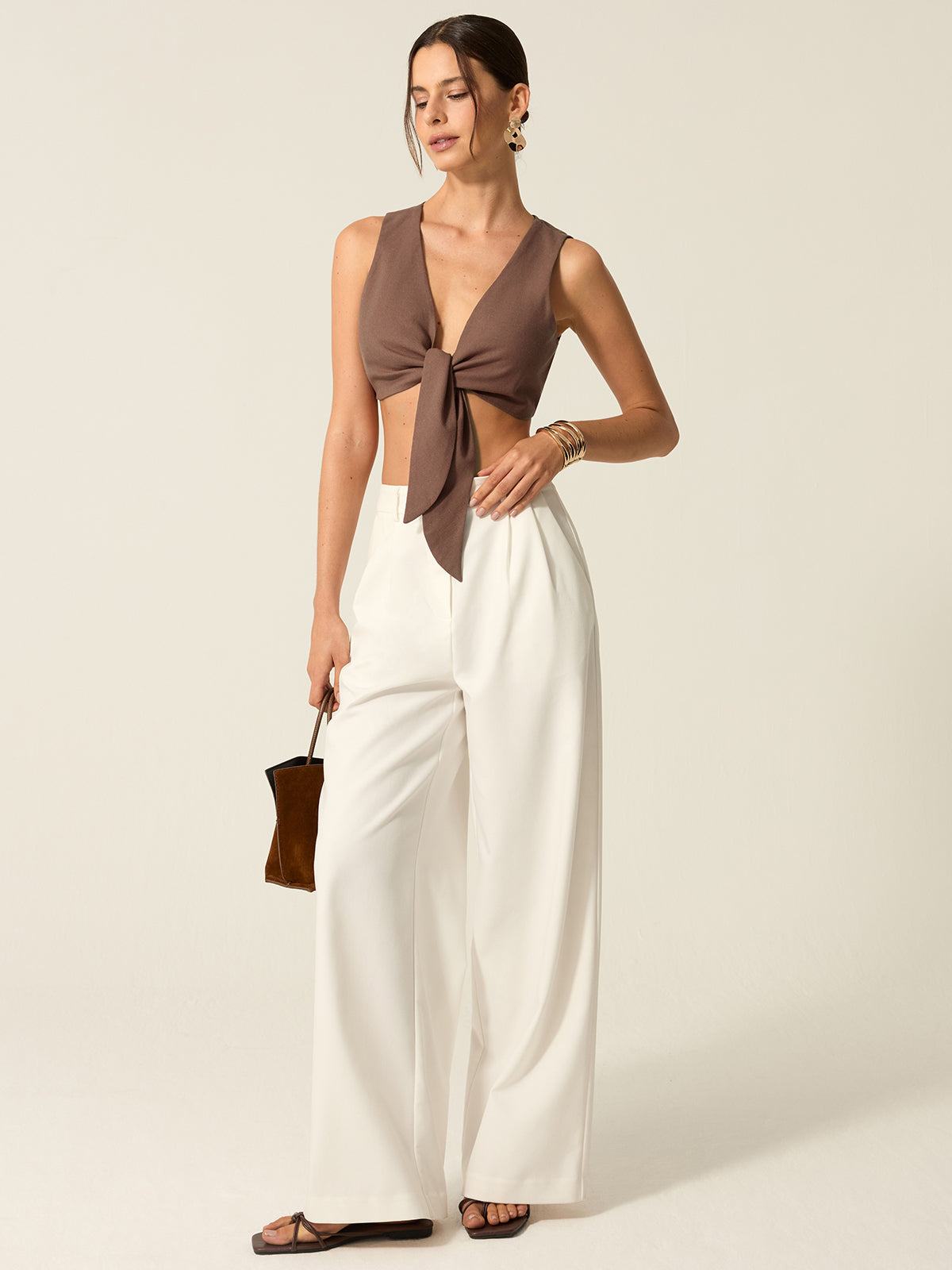 Crop-Top zum Binden