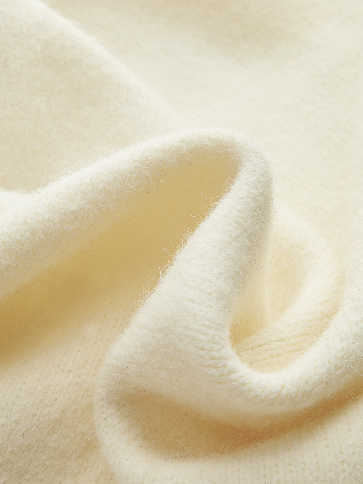 Cable Knit Wrap Vest