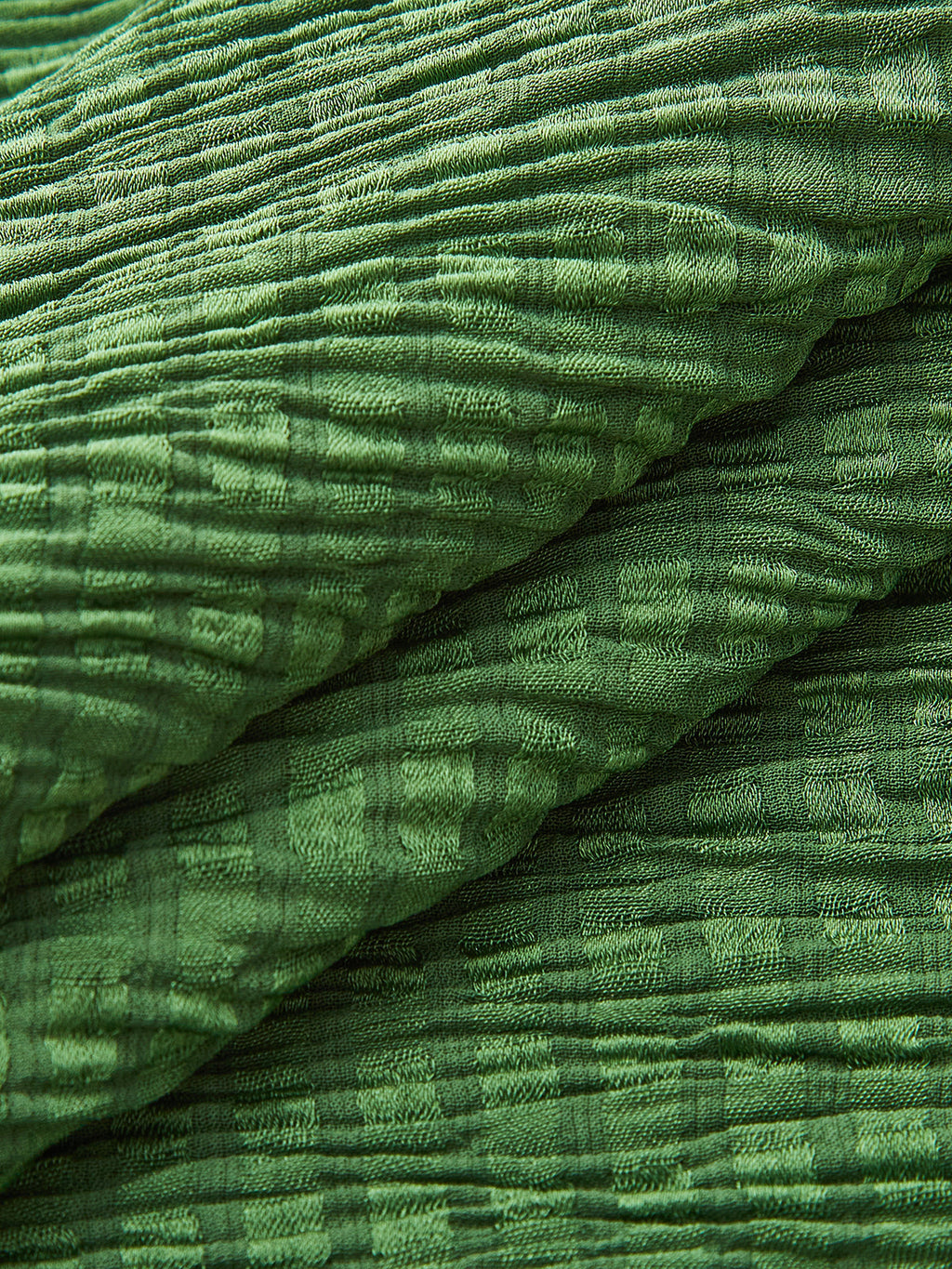 Pantalon ample à motif texturé