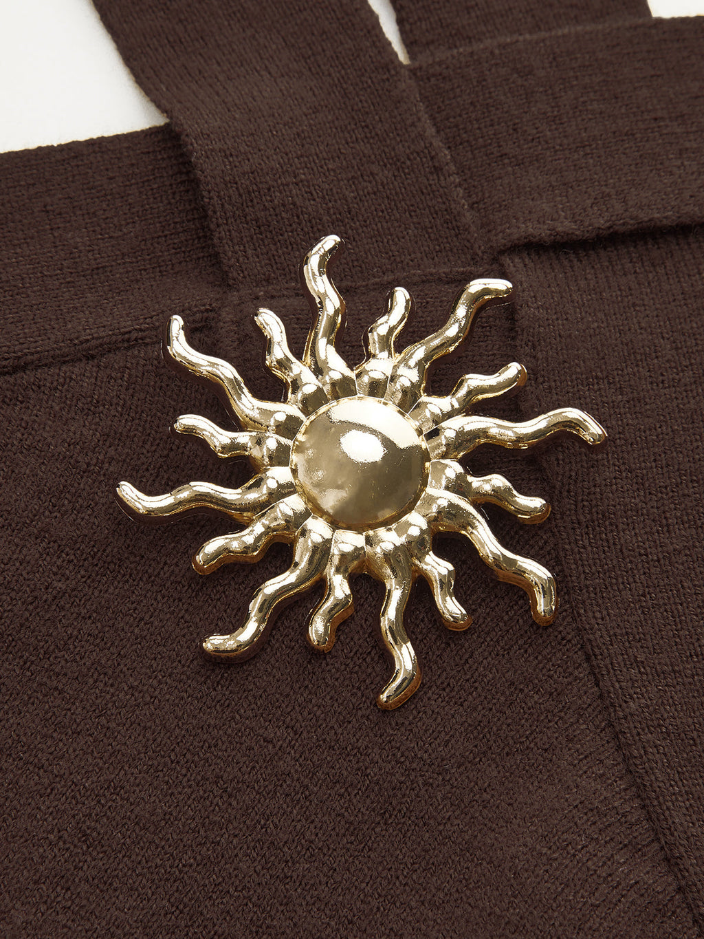 Tanktop mit Kreuzträgern und Metalldekor