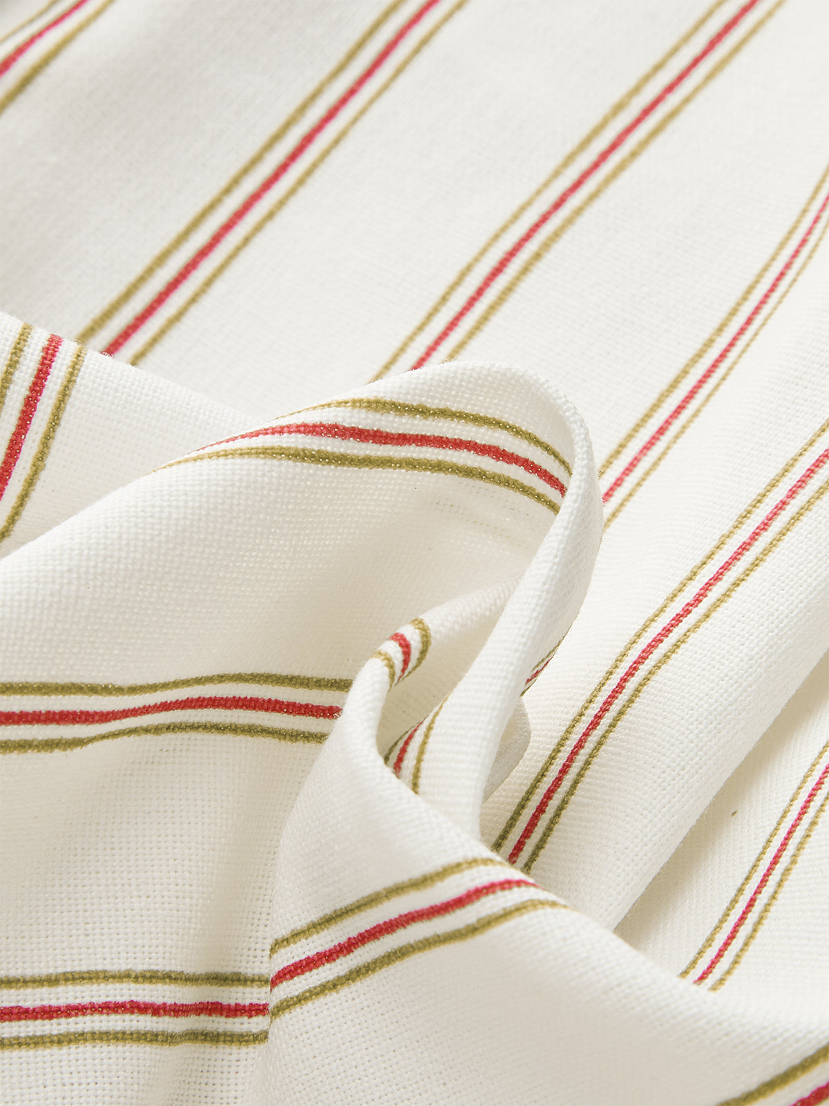 Belted Striped Shorts Set