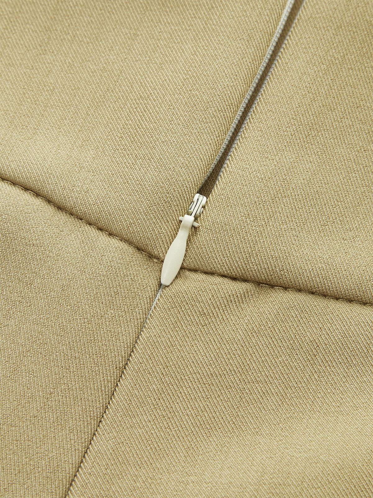 Asymmetric Ruched Mid-Waisted Pants