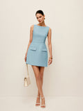 Pocket Detail Sleeveless Dress