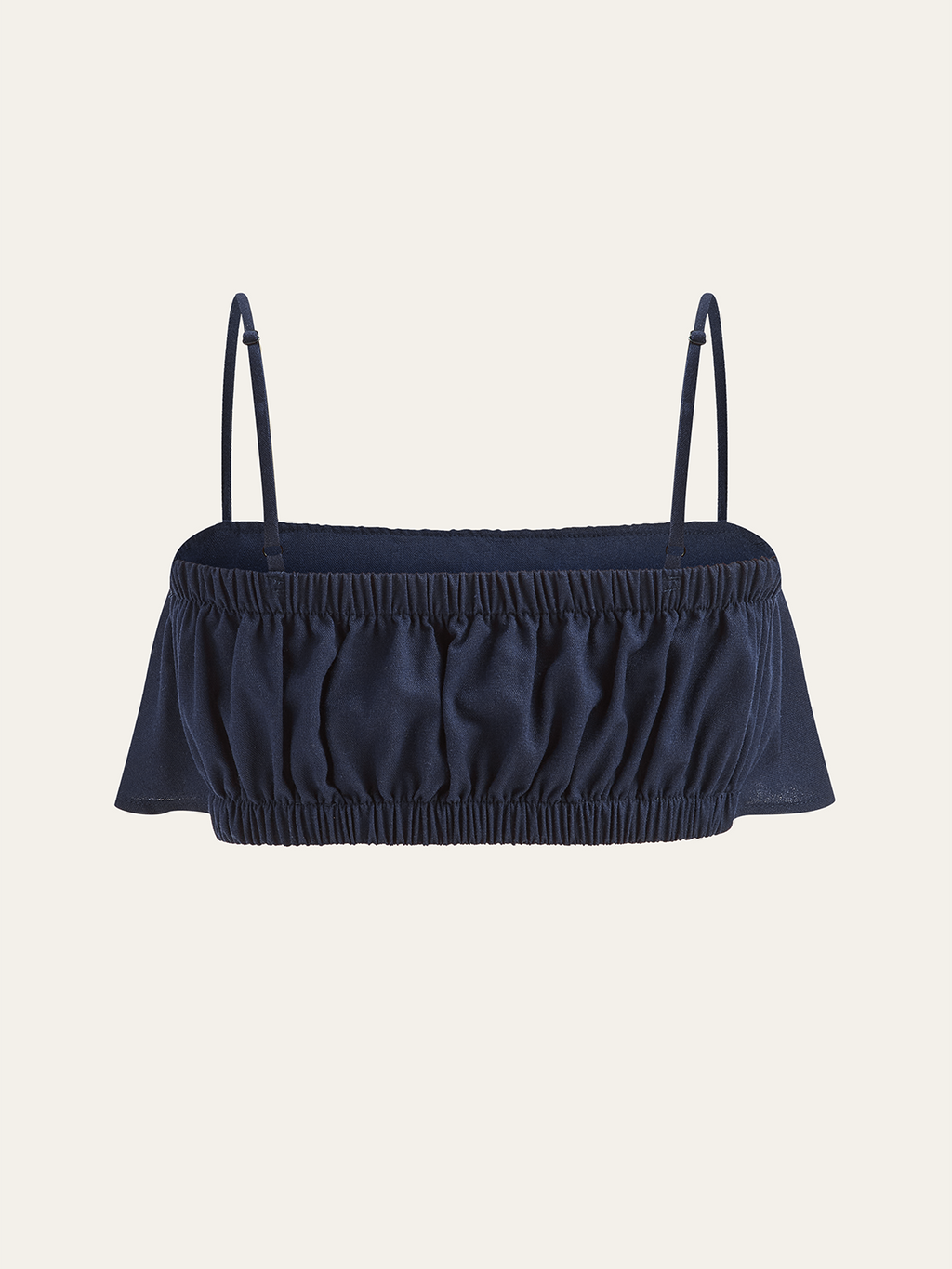 Ensemble caraco à volants et pantalon large