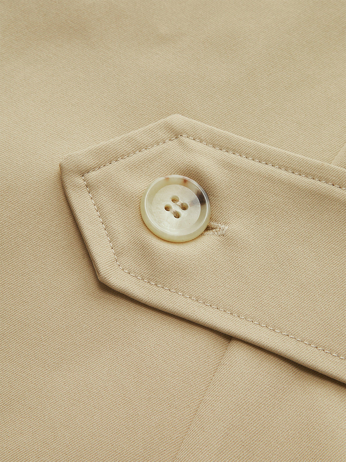 Robe courte à lacets et poches 