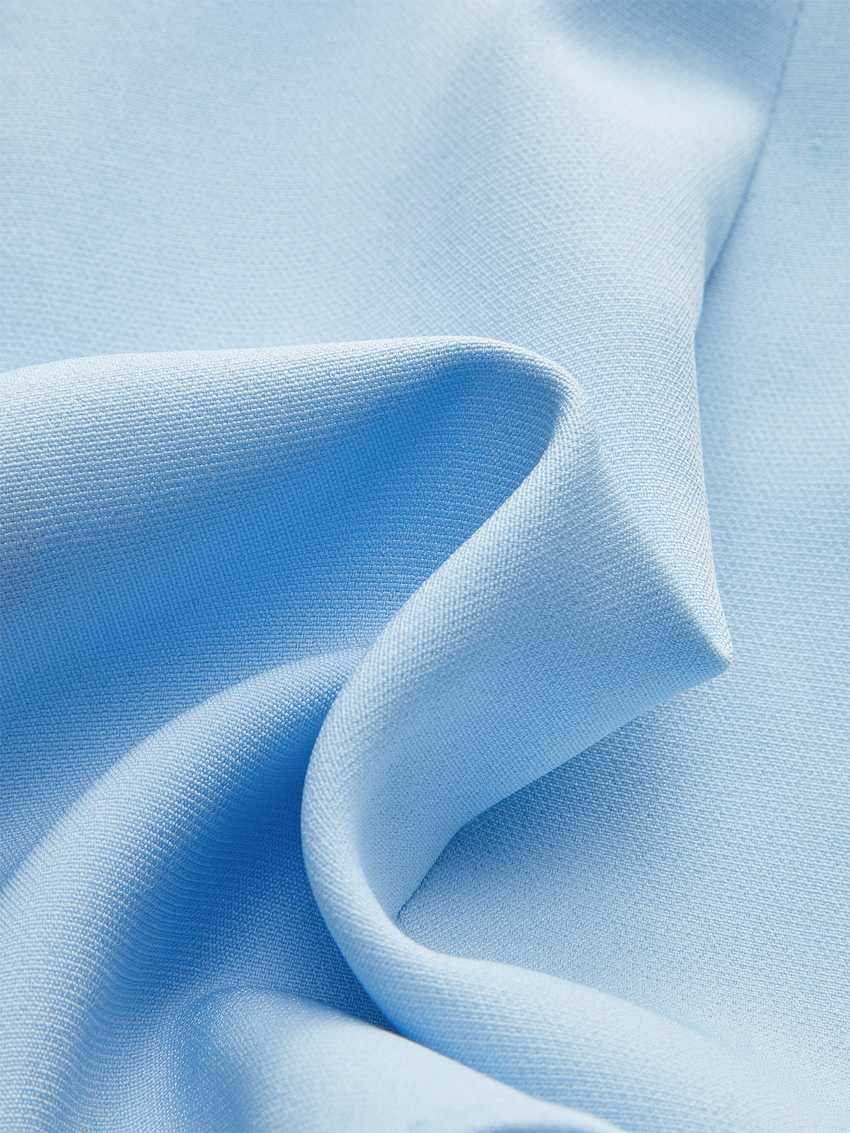 V-Neck Ruched Top with Pearl Detail