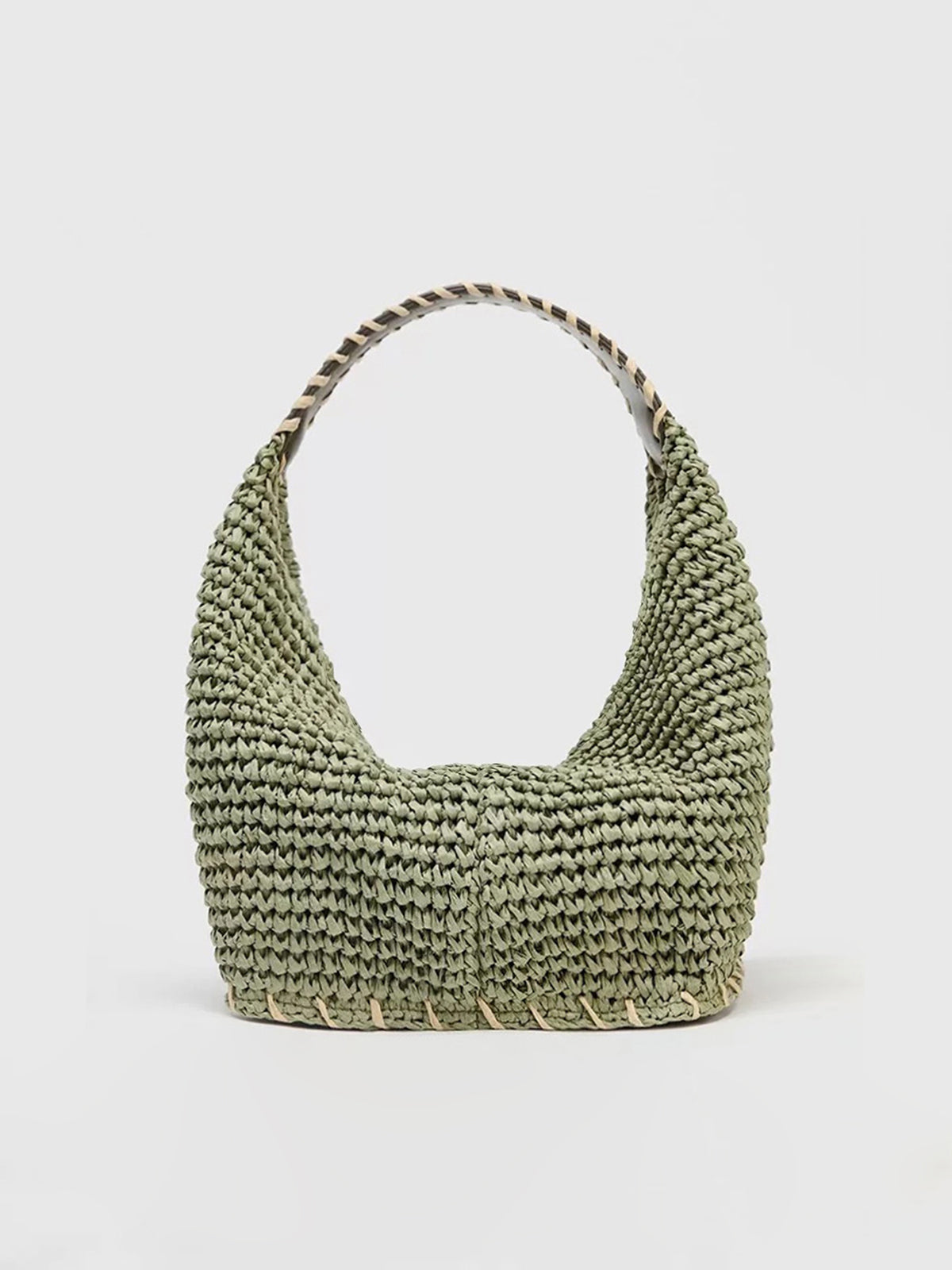 Stroh-Hobo-Tasche