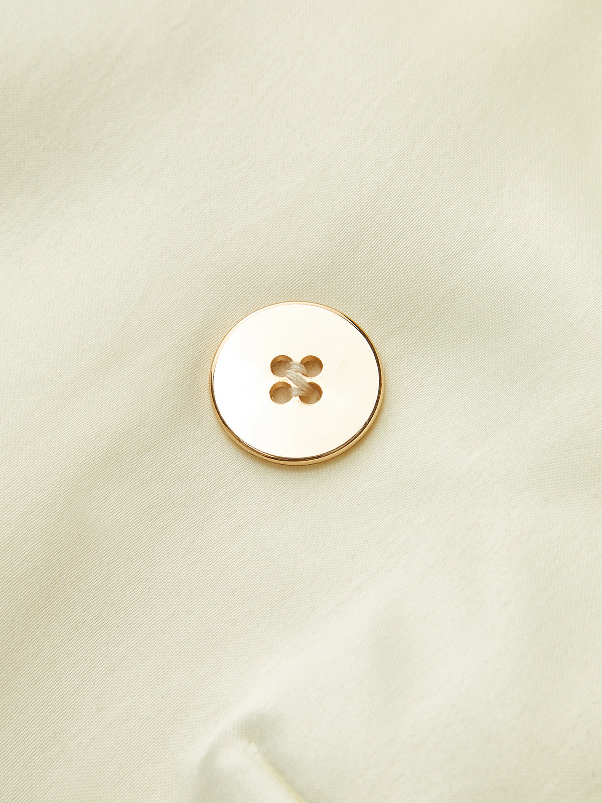 Asymmetric Button Cropped Blouse