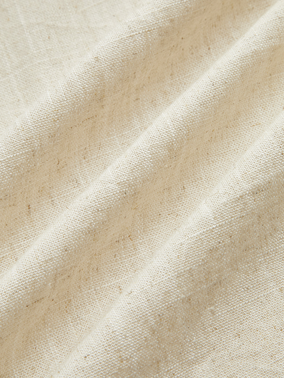 Cotton & Linen Kimono Sleeve Wrap Dress