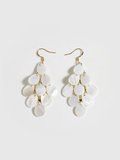 Shell Tassel Drop Earrings