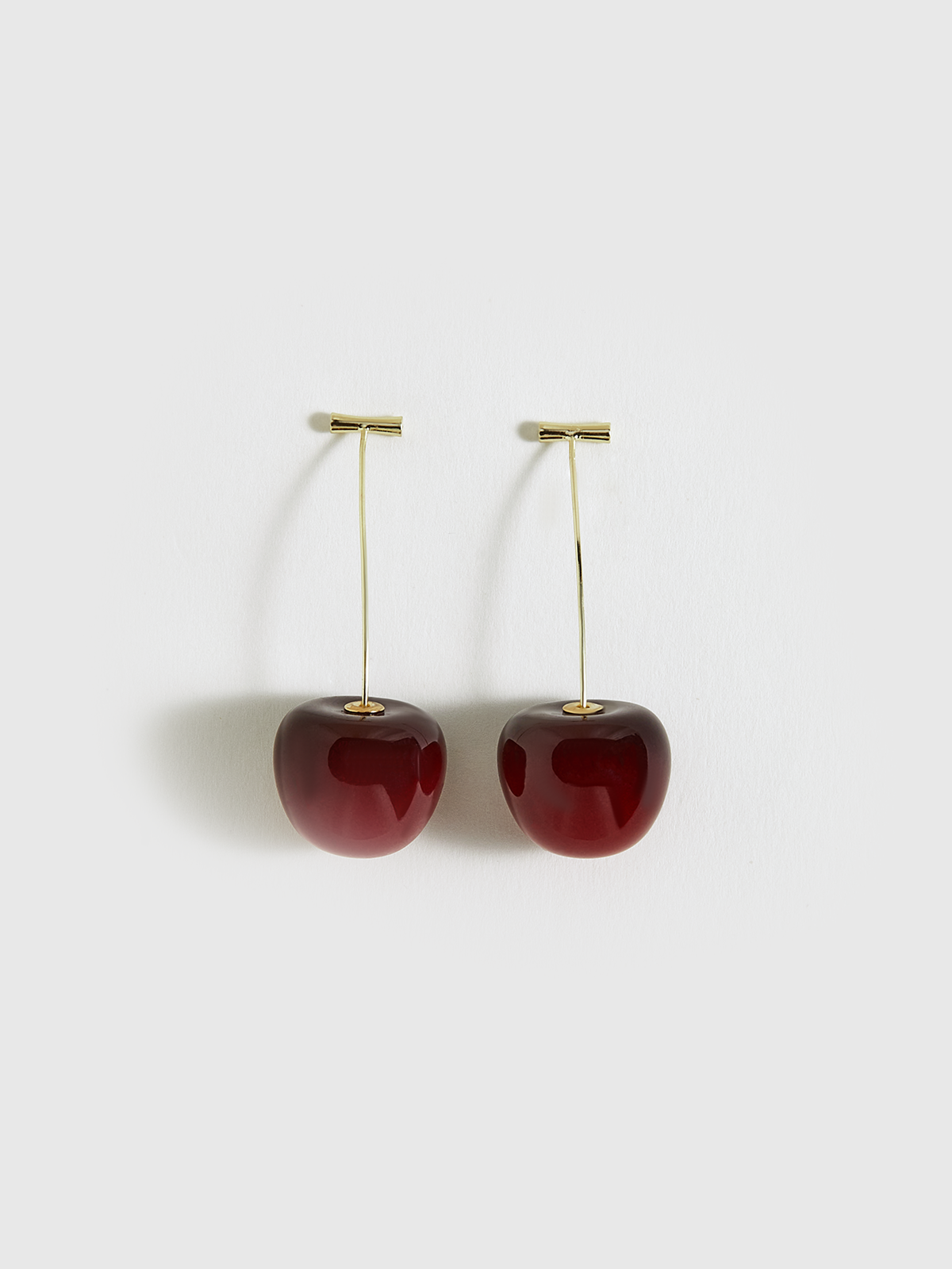 Cherry Shaped Dangle Earrings