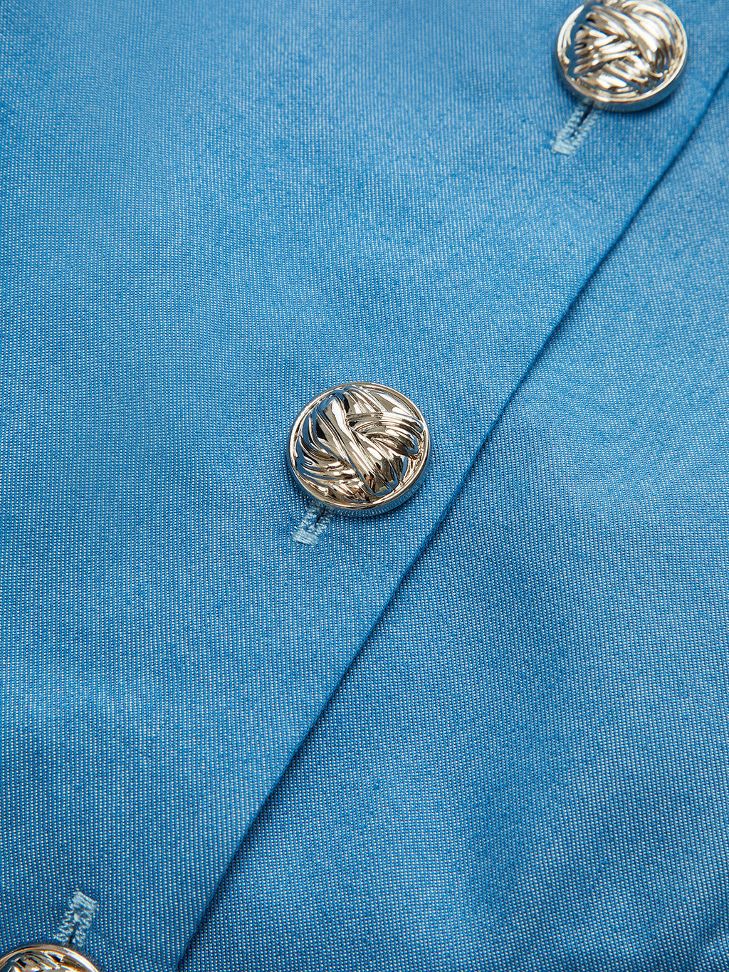 Hemdblusenkleid mit Kontrasteinsätzen