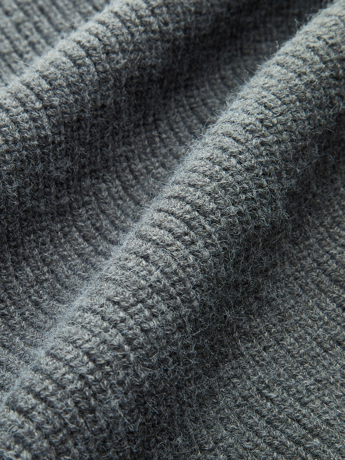 Contrast Trim Denim Panel Cardigan