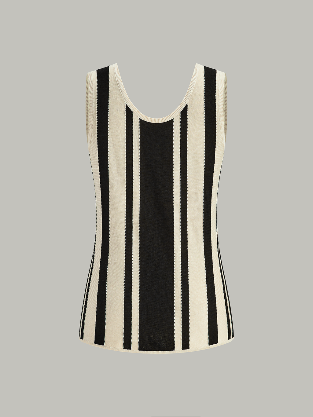 Gestricktes Tanktop mit Streifen