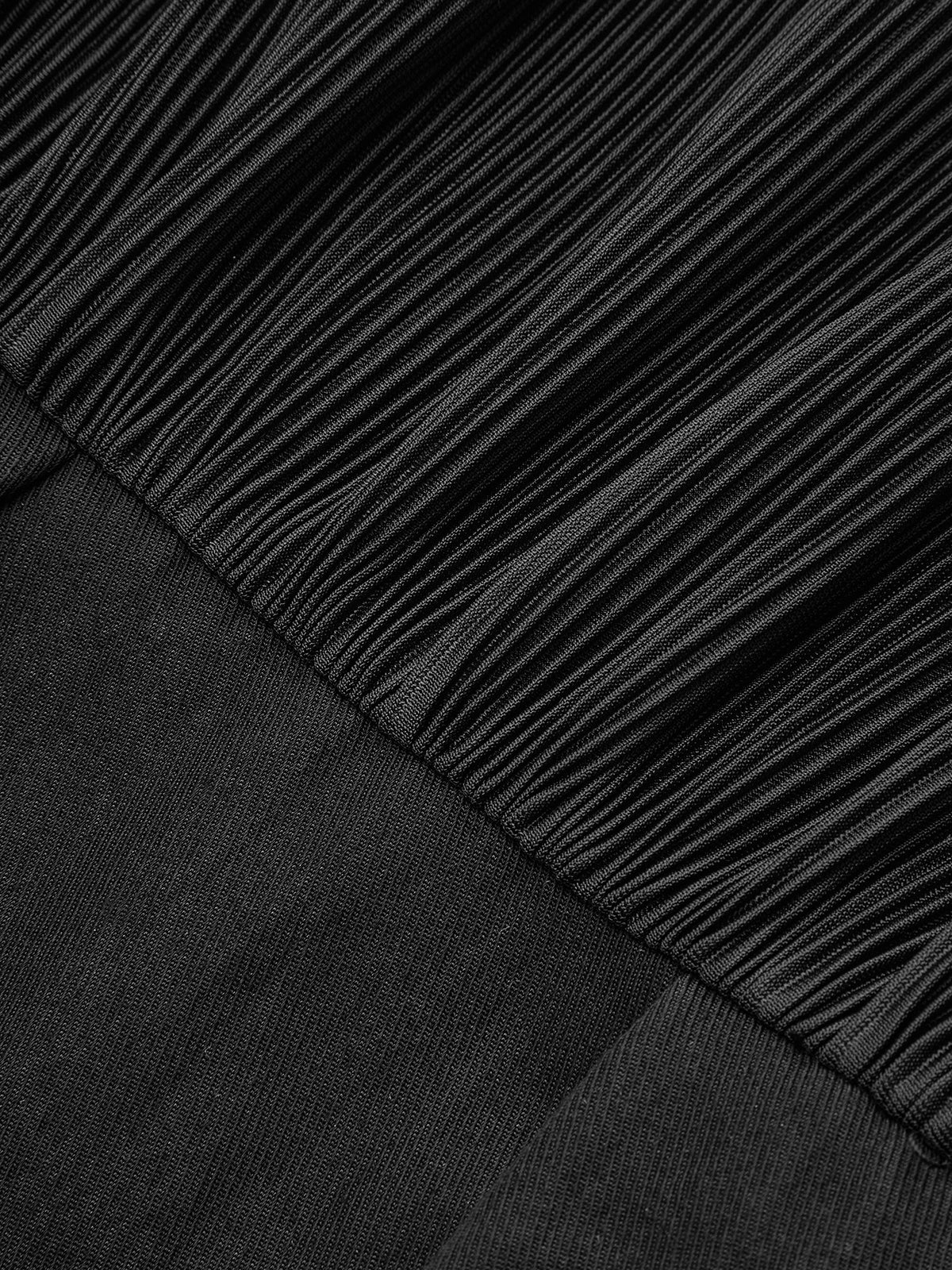 Neckholder ärmelloser Satin-Jumpsuit mit Gürtel