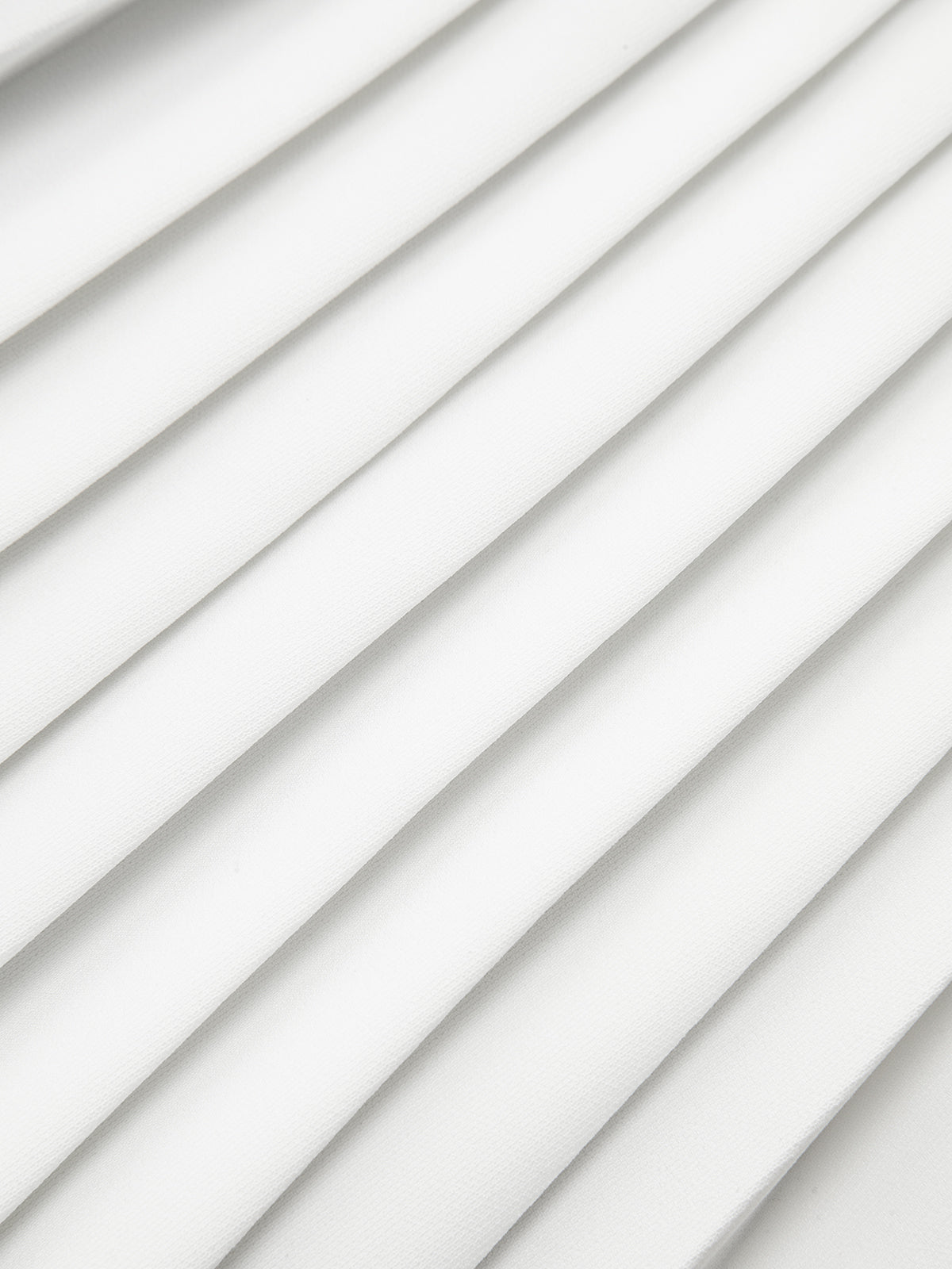 Contrast Pleated Panel Mini Skirt