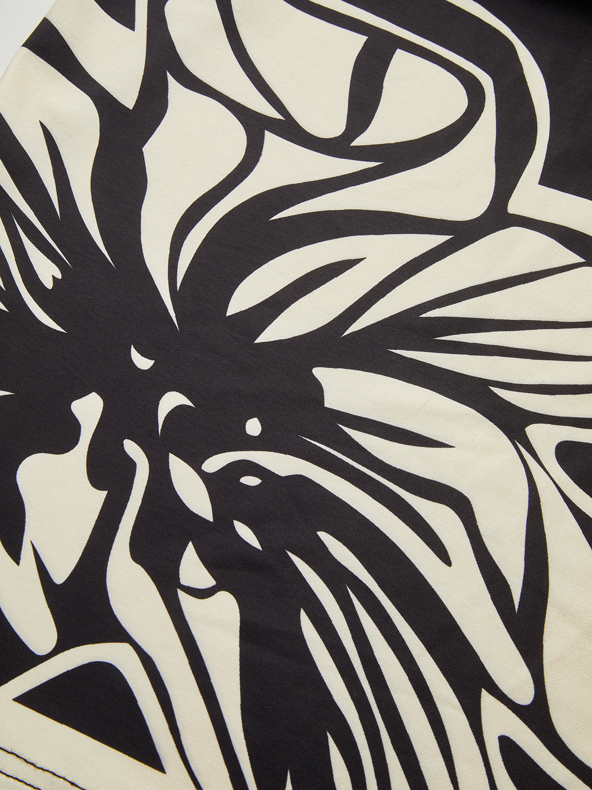 Floral Printed Ruched Deep V-Neck Midi Dress