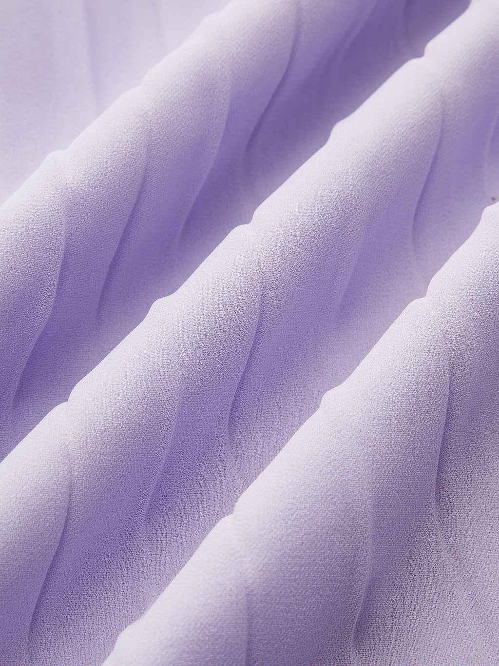 Chiffon-Maxikleid mit plissierten Rüschen und Neckholder