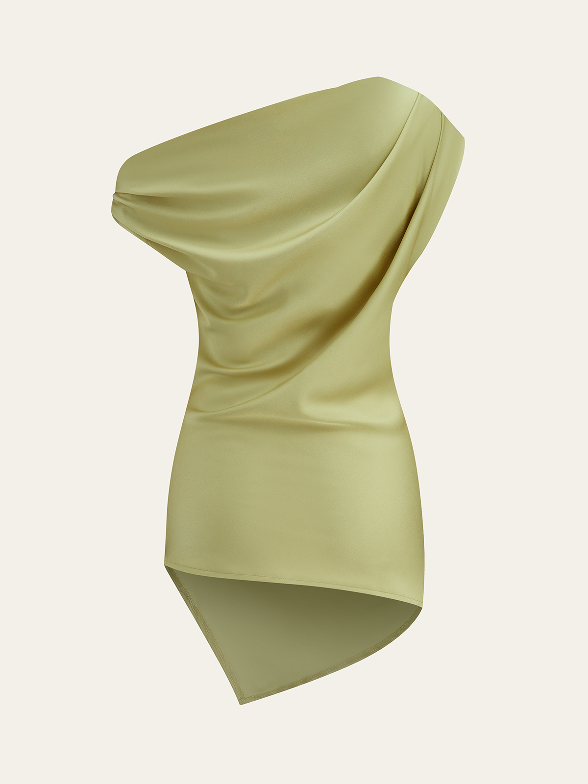 Haut froncé à une épaule