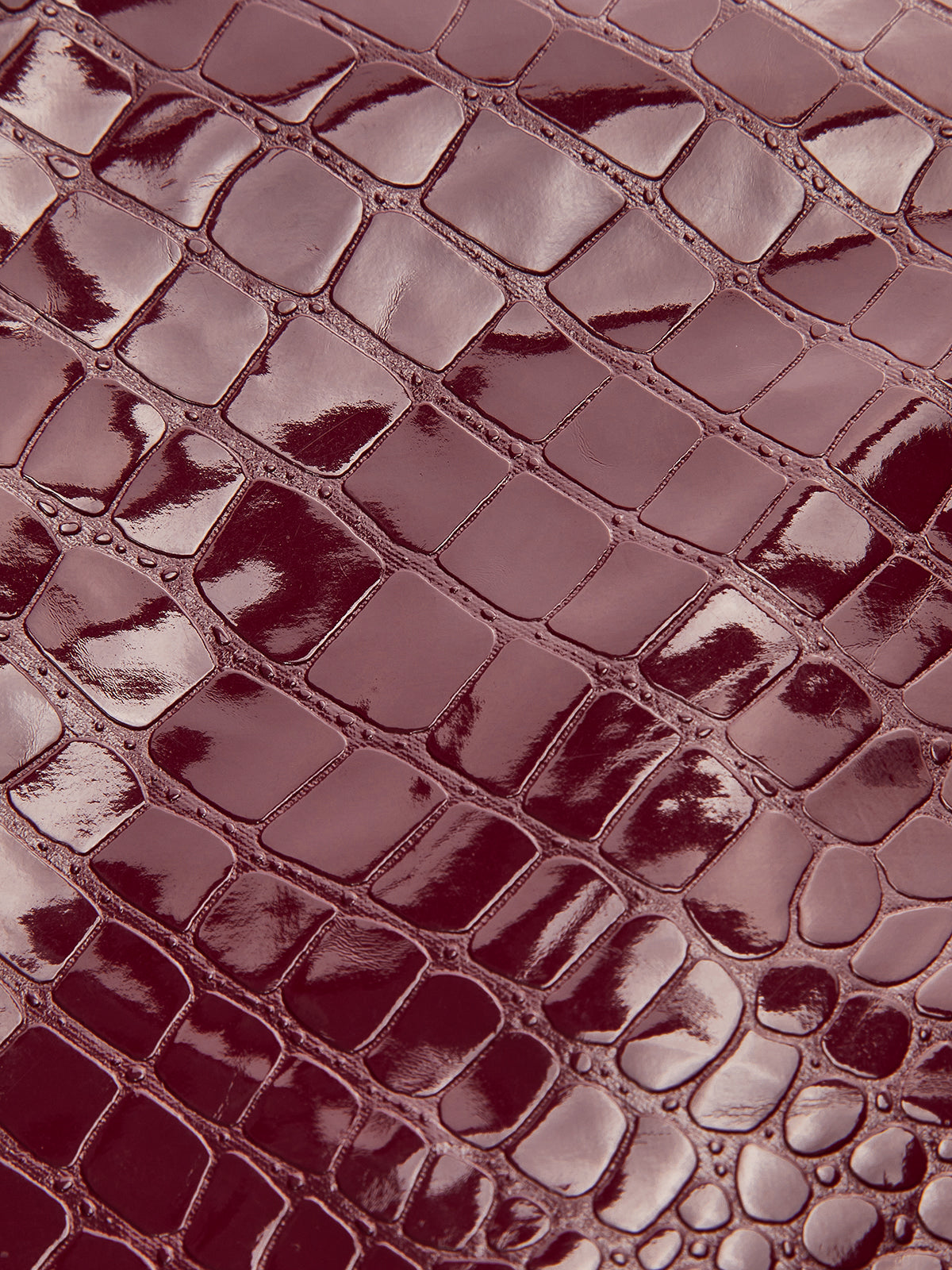 Belted Croc Embossed PU Leather Mini Skirt